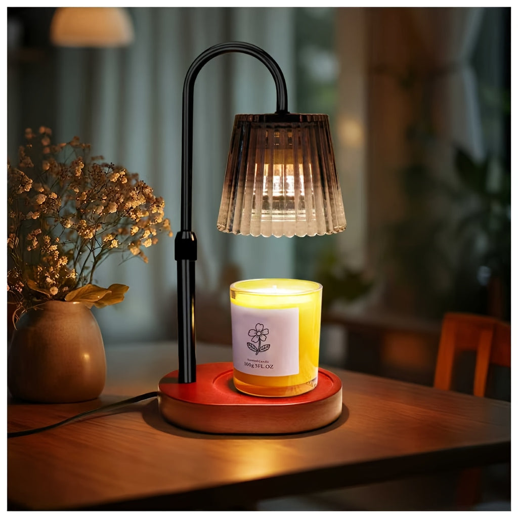 Dimmable Candle Warmer Lamp with Timer, Ideal Birthday Presents for Moms And Women, Perfect Housewarming Gifts for New Home Decor, Wax Melt Warmer for Jar Candles (Bulb Not Included)