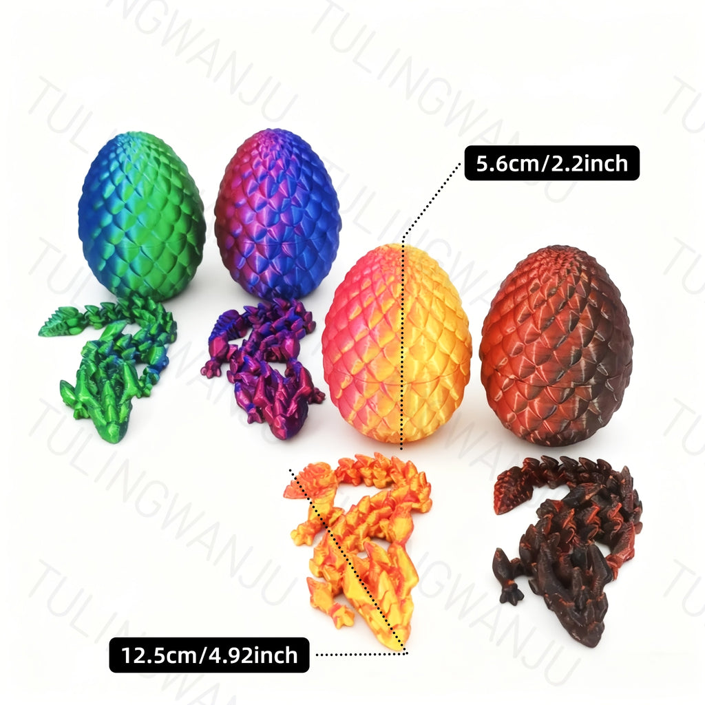 40pcs/20 Sets/Dragon Egg Set Decorative Sculpture (Including 20 Dragons And 20 Dragon Eggs), with a Dragon Body of 4.92 Inches And a Dragon Egg of 2.2 Inches, Suitable for Home Decoration, Holiday Celebrations, Gatherings, Offices, And Living Rooms