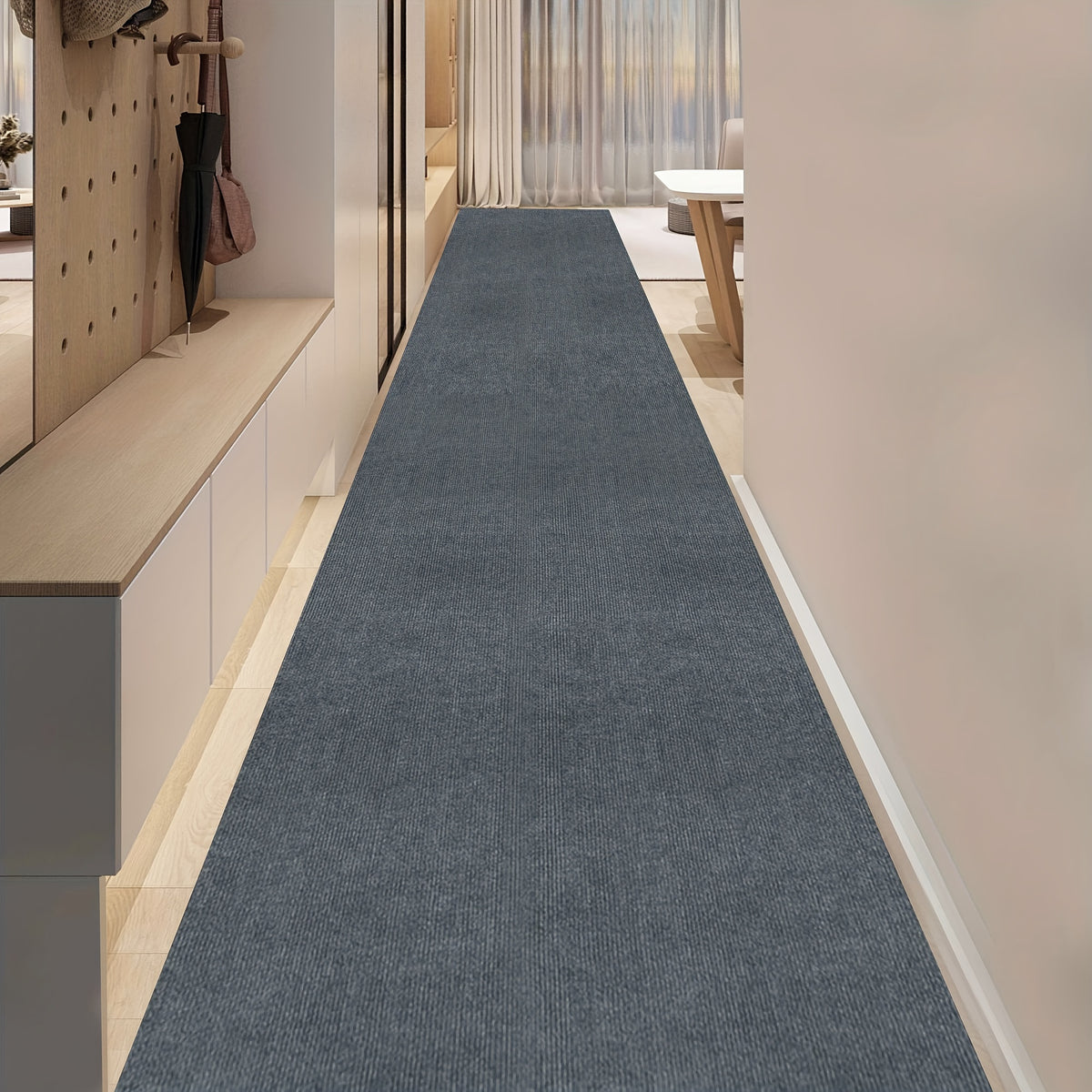 Area Rugs, Hallway Runners, and Non-slip Carpet Runners. Suitable for Bedside Rugs, Kitchens, Bedrooms, Living Rooms, Dining Rooms, Entrances, and Hallways. Ideal for Hardwood Floors. 4mm Thick Christmas Home Decoration Mats, Self-adhesive Non-slip