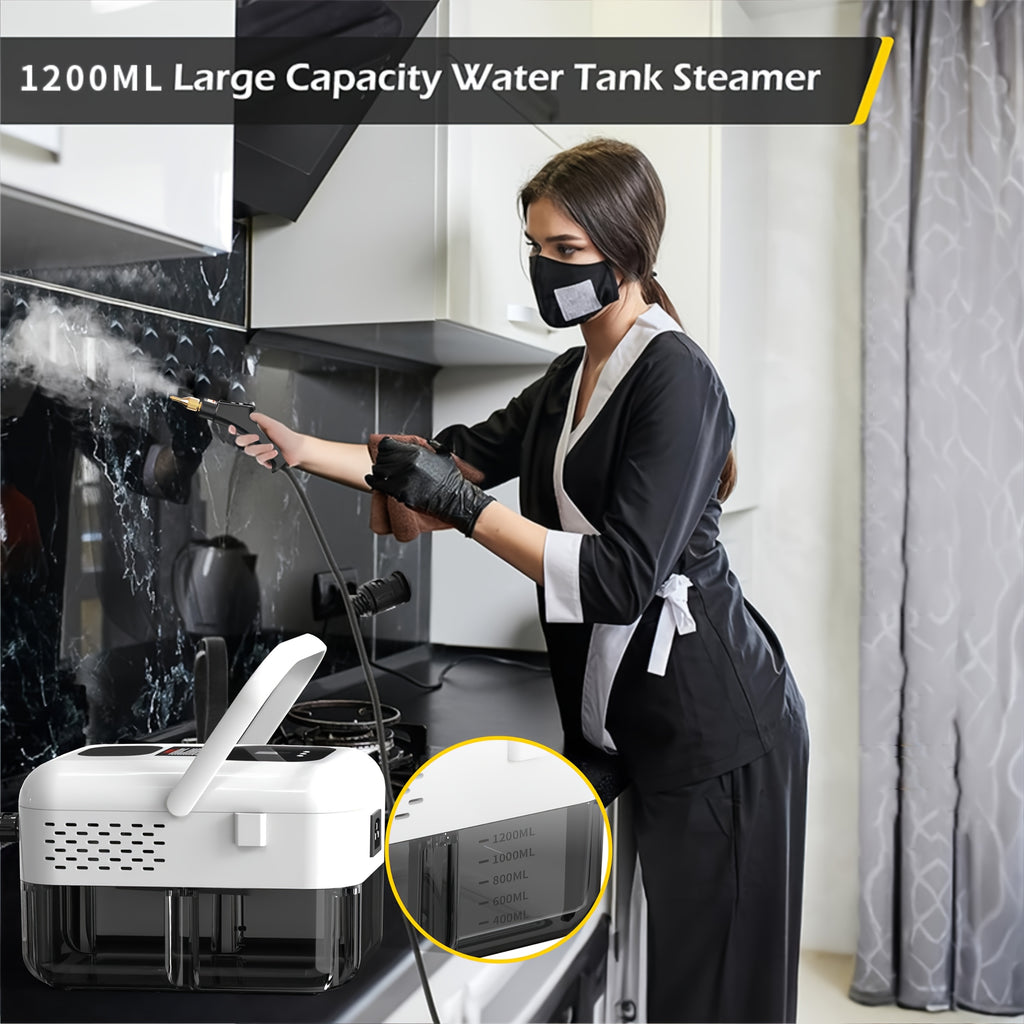 High-pressure Steam Cleaner, Handheld Steam Cleaner for Household Use, Suitable for Kitchen Grease, Sofas, Small Air Conditioners, and Washing Machines