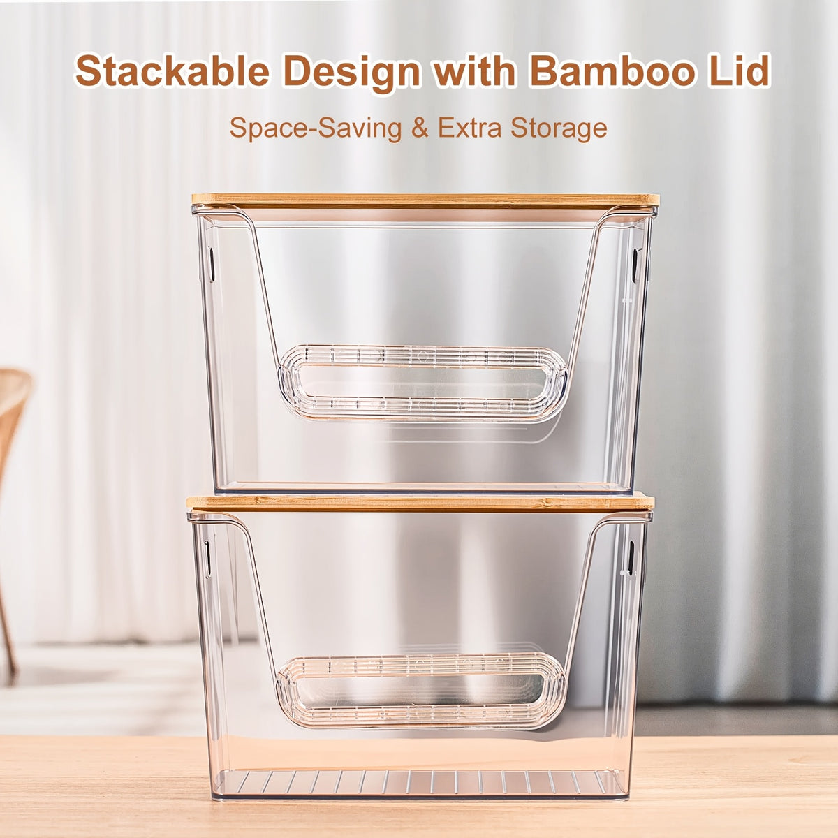 1/2/4pcs Stackable Trash Bag Dispenser, Trash Bag Holder, Extra-Large Clear Acrylic Kitchen Organizer, Suitable for Under-Sink Organization, Laundry Room Organization, Holds Trash Bags and Some Small Items