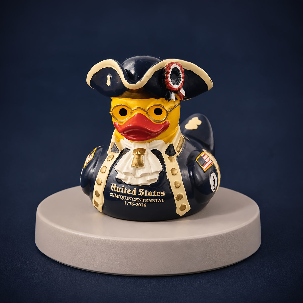A 250th Anniversary Commemorative Edition Liberty Eagle Duck - 1776-2026 Memorial Collectible Resin Sculpture, Suitable for Placement in Multiple Scenes, Fully Loaded with Historical Commemorative Attributes, a Unique Cultural Symbol, an Exclusive