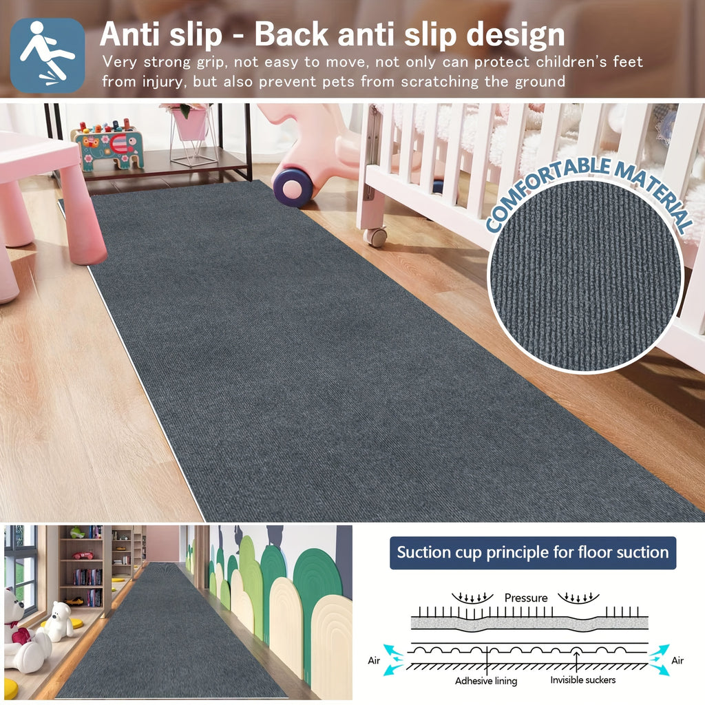 Area Rugs, Hallway Runners, and Non-slip Carpet Runners. Suitable for Bedside Rugs, Kitchens, Bedrooms, Living Rooms, Dining Rooms, Entrances, and Hallways. Ideal for Hardwood Floors. 4mm Thick Christmas Home Decoration Mats, Self-adhesive Non-slip