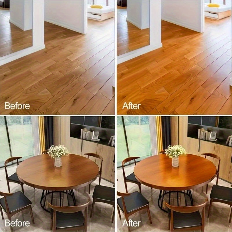 3pcs-Professional-grade Natural Beeswax Restoration And Care Cream for Wooden Objects, Suitable for Solid Wood Furniture, Floors, Countertops, Doors And Windows, Say Goodbye to Dull Scratches And Easily Restore to A Brand-new State. Lasting Fragrance