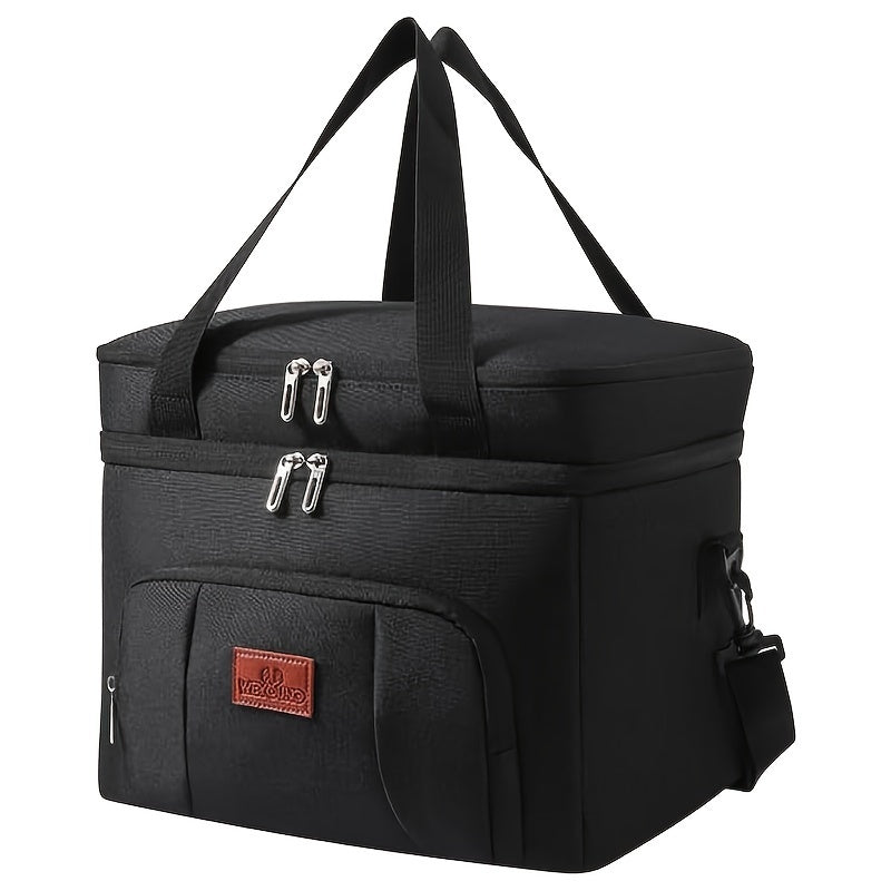 1 X Oxford Cloth Insulated Bag Multi-purpose Insulated Bag Multi-purpose Lunch Box Bag Practical Snack Bag Food Bag Portable Insulated Bag Food Takeaway Bag