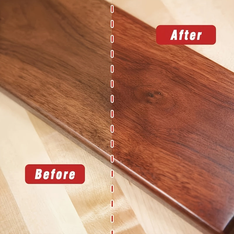 3pcs Professional-Grade Natural Beeswax Wood Repair & Care Kit | Deeply Moisturizes To Prevent Dryness And Cracks | Suitable For Solid Wood Furniture, Floors, Countertops, Doors & Windows | Eliminate Dullness And Scratches, Easily Restore Like-New