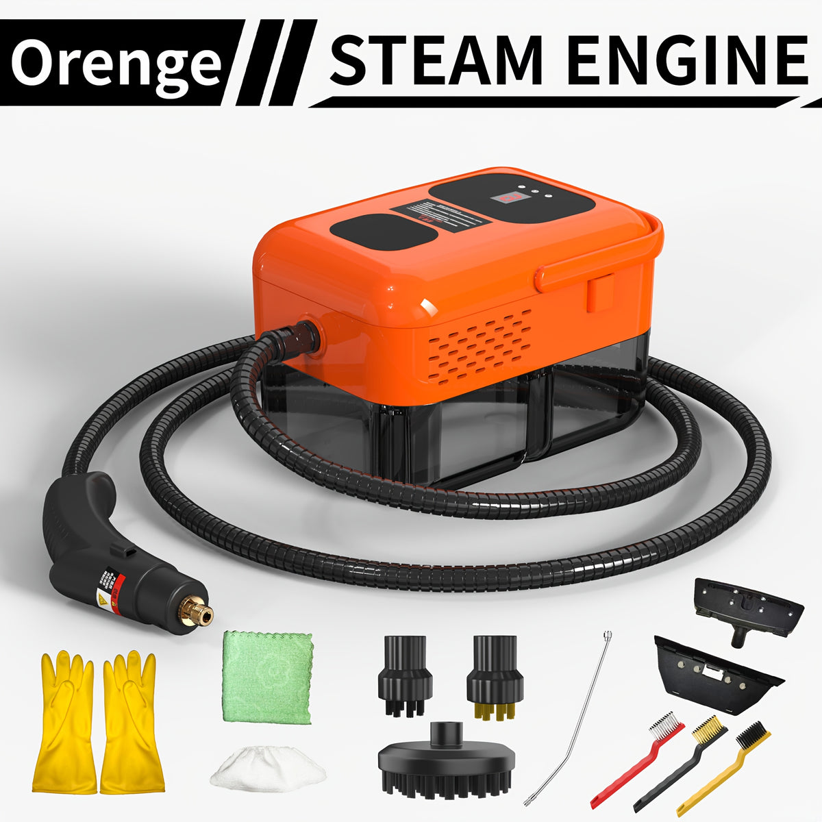 High-pressure Steam Cleaner, Handheld Steam Cleaner for Household Use, Suitable for Kitchen Grease, Sofas, Small Air Conditioners, and Washing Machines