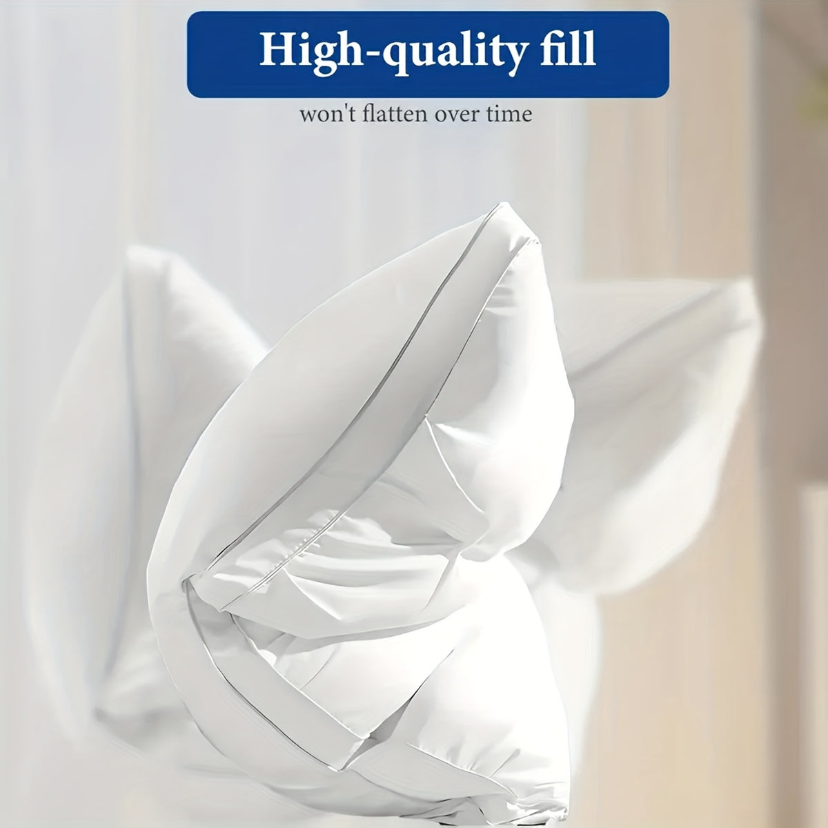2/4pcs Luxury 5-Star Hotel Quality Pillows, Ultra-Soft for Side Back Stomach Sleepers, Machine Washable, Perfect for Home, Bedroom, And Hotel Use - The Perfect Gift for All Seasons, Home Bedding, Bedroom