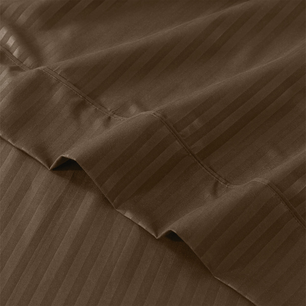 Lux Decor 4/3 Pieces Striped Bed Sheets Set - Hotel Luxury Sheets, Deep Pocket Up to 16 Inches, Extra Soft, Breathable Cooling Sheet & Pillowcases, Easy To Fit, Wrinkle Free, Fade & Stain Resistant Bedding Set