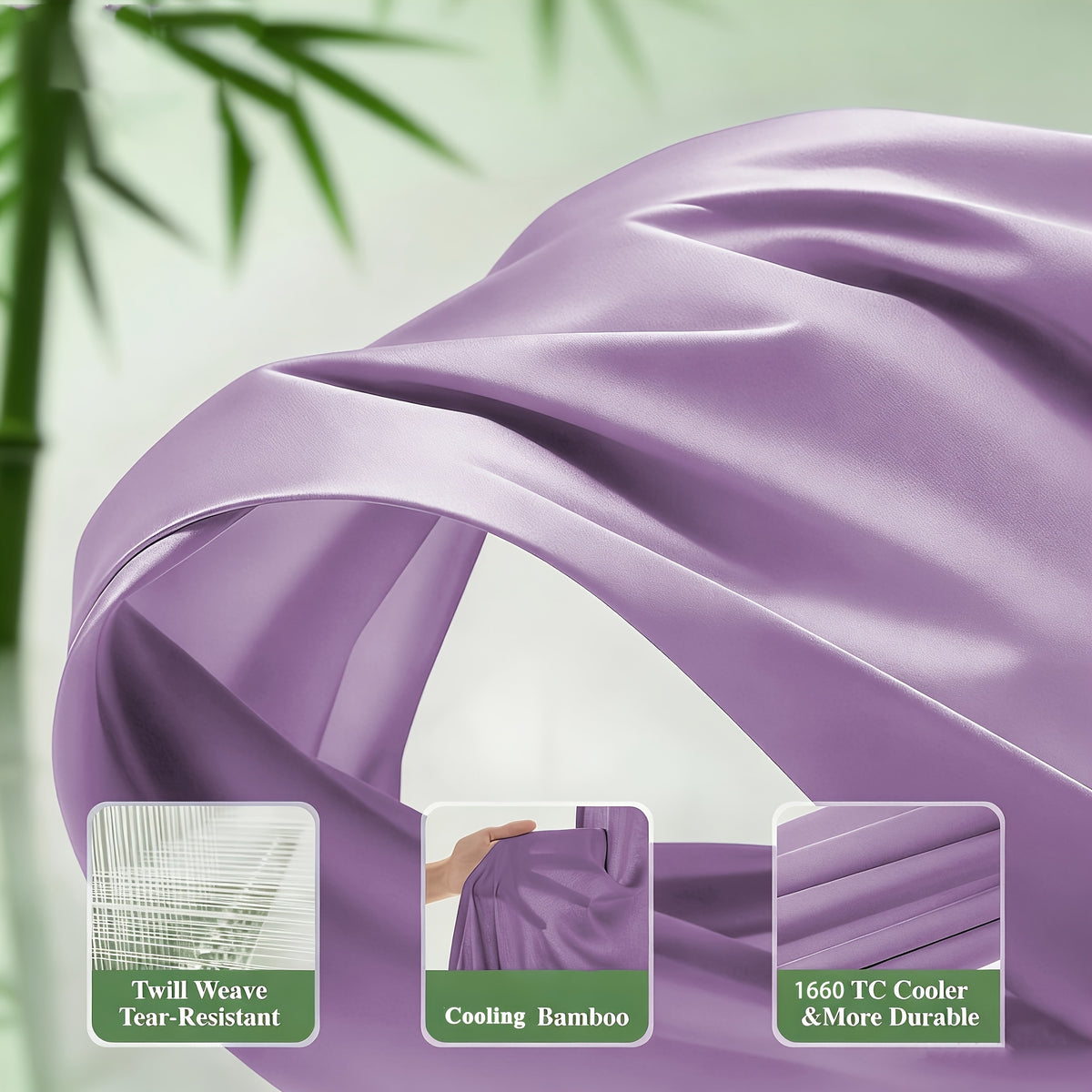 Soft Deep Pocket Sheet Set, 3 or 4 Piece Bedding with Fitted Sheet and Pillowcases in Twin, Full, Queen and King Sizes, Multiple Colors for Bedroom Refreshes
