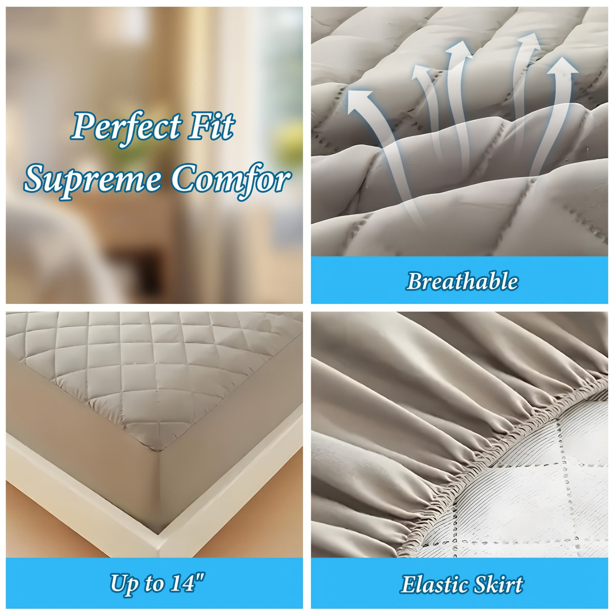 High Quality Fitted Sheet, 1pc