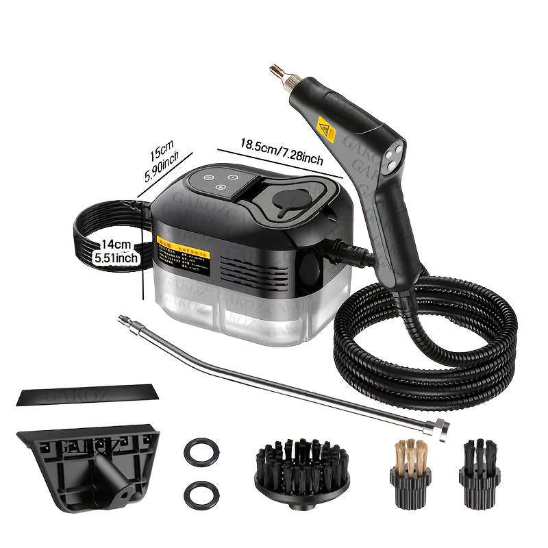 High Pressure Steam Cleaner, Household Steam Cleaner Handheld, Suitable For Kitchen Fume, Sofa, Small Air Conditioning, Washing Machine, 35pcs Accessory Set (without Steam Cleaner)