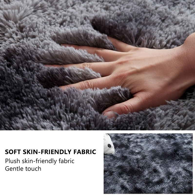 1pc Of Super Soft And Thickened Fluffy Living Room Rug, Soft Plush Rug, Bedroom Interior Rug, Fluffy Faux Fur Rug, For Living Room 8*10ft/96*120inch