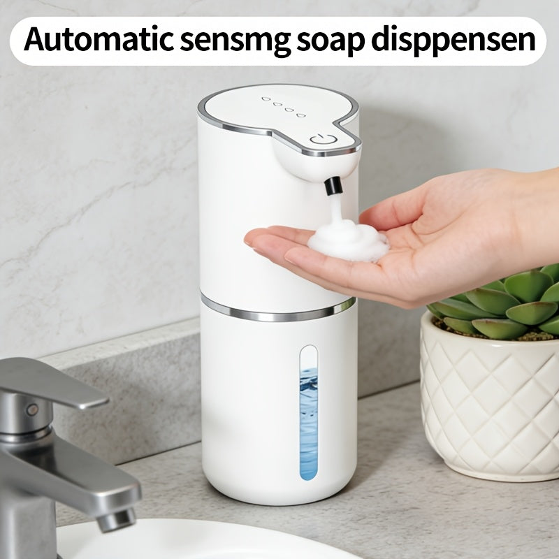 Intelligent Electric Induction Soap Dispenser, Hand Soap Dispenser, Kitchen Sink Soap Dispenser, Foam Soap Dispenser Wall Mounted, Suitable for Families, Hotels, Dormitories, And Other Places