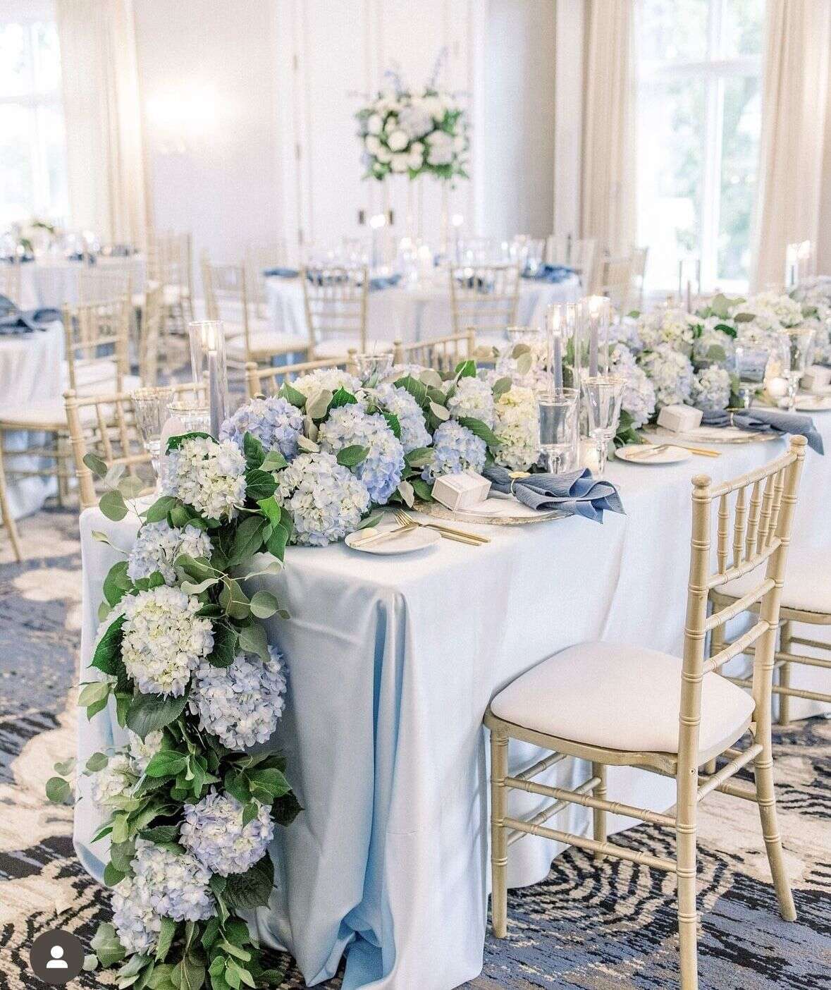 20/40 Blue White Hydrangea Artificial Flowers, 16.2 Inches Outdoor Silky Hydrangea Artificial Flowers, Suitable for Outdoor Weddings, Garden Decorations, Exhibition Decorations, Home Parties, And Christmas Decorations.