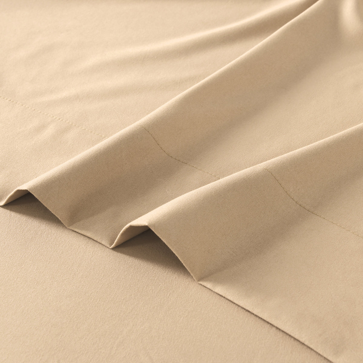 Hotel Grade 6 Piece Breathable Sheets Set 18" Deep Pockets - Easy Fit Twin Full Queen King Bed Sheets & Pillowcases, Microfiber, 100 GSM, All-Season Comfort, Machine Washable, Solid Color Bedding Accessories, Smooth Texture, Microfiber Fabric