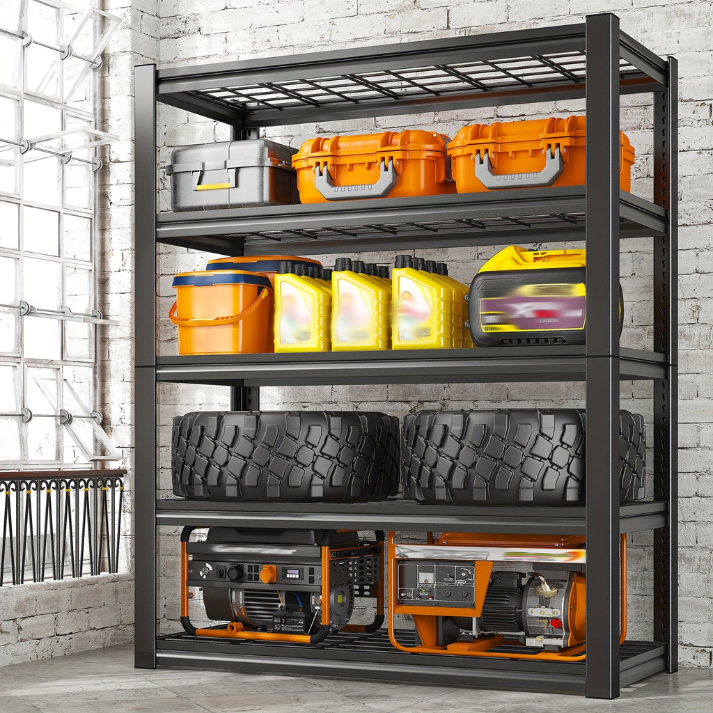 Double Mesh Shelf - Furniture Storage Shelf, Utility Shelves