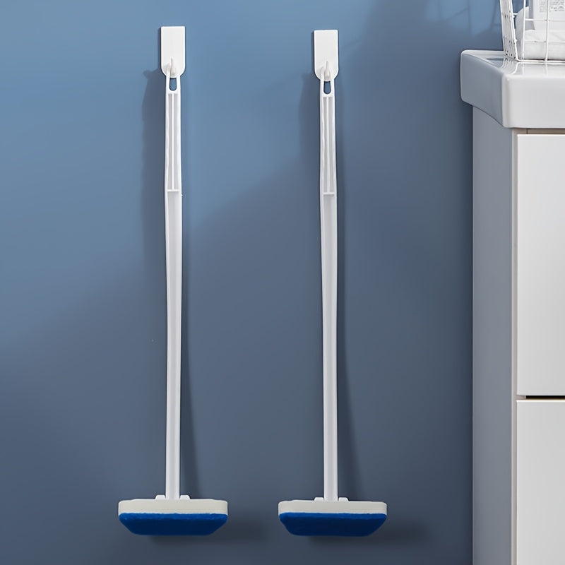11/16pcs Multi-function Cleaning Brush Manual Detachable Long Handle Replaceable Head Suitable For Bathroom Floor Tiles And Bathtub Home Essential Cleaning Tools