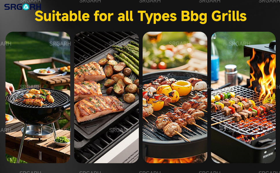 [Portable Outdoor BBQ Scrubber] Cordless Electric Grill Brush, 800 RPM Rotating Grill Cleaner, 2000Mah Rechargeable Battery, 304 Stainless Steel Bristles BBQ Cleaning Tool, Includes Replacement Brush Head And 1 Pair Gloves, Portable Outdoor Barbecue Grill