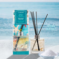 Home Fragrance Reed Diffuser Set, 4oz Scented Room Freshener with Floral, Ocean, Cotton and Citrus Options for Bedroom, Living Room and Study