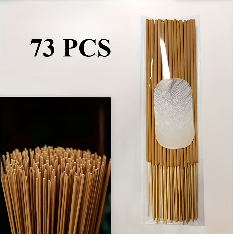 73/ 170pcs Incense Sticks for Home Use, Bamboo Sticks with Various Flavors to Choose from