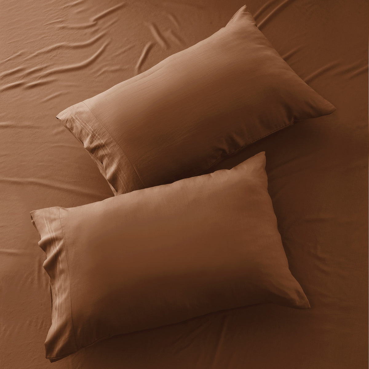 Lux Decor 4 Pieces Solid Bedsheets - 1800 Series Stylish Comfy Bedding Sheet Set - Hotel Luxury Skin Friendly Cooling Sheets & Embroidered Pillowcases Without Filler - Classic Collection With 16 Inches Deep Pocket Room decor - Shrinkage & Fade Resistant