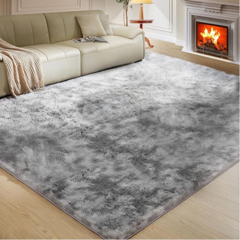 Fluffy 6x9 Area Rugs for Living Room, Large Living Room Carpet, Big Shaggy Rugs for Bedroom, Thick Fuzzy Dorm Rug, Soft Indoor Floor Rug for Room Decor Aesthetic, Christmas decoration home gifts