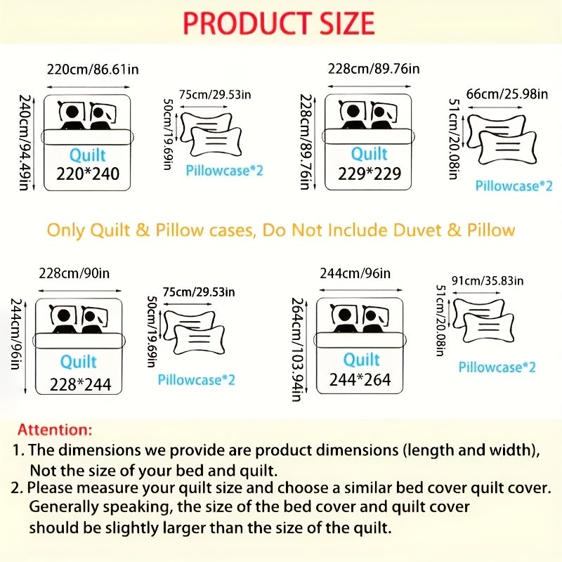 Quilt Set Bedspreads - Soft Bed Winter Quilt Lightweight Microfiber Bedspread- Modern Style Coin Pattern Coverlet for All Season - Keep Warm 3pcs (1 Quilt, 2 Pillow Shams)