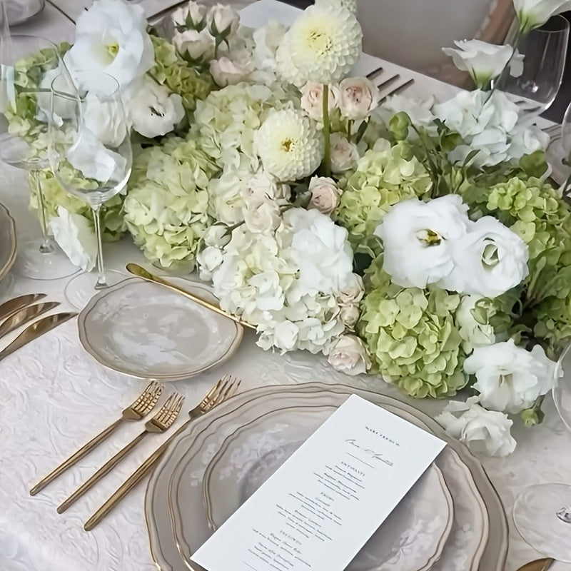 20/40 Blue White Hydrangea Artificial Flowers, 16.2 Inches Outdoor Silky Hydrangea Artificial Flowers, Suitable for Outdoor Weddings, Garden Decorations, Exhibition Decorations, Home Parties, And Christmas Decorations.