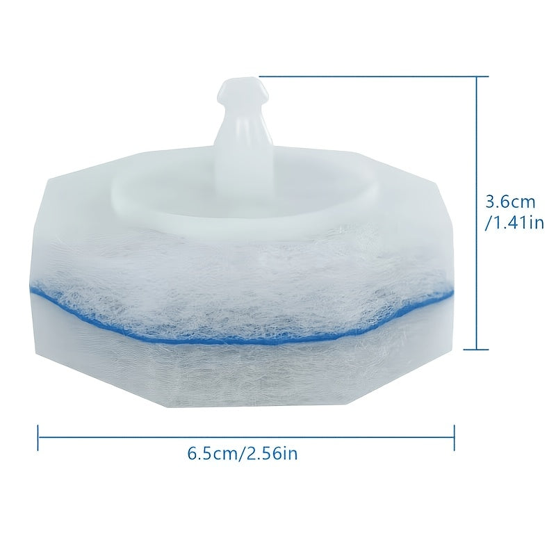 39/49/99 Pack Toilet Wand Refills Disposable Toilet Brush Replacement Heads with Upgraded Fiber Bristles, with Clorax Toilet Brush Replacement Systems, Handle Not Include