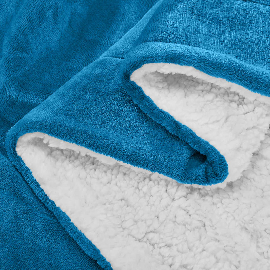480GSM Heavy Sherpa Fleece Blanket – Double-Sided Warm Throw for Couch, Bed, Office and Travel, Reversible All Season Comfort, Room & Sofa Decoration, Holiday Gift, Sofa Blankets