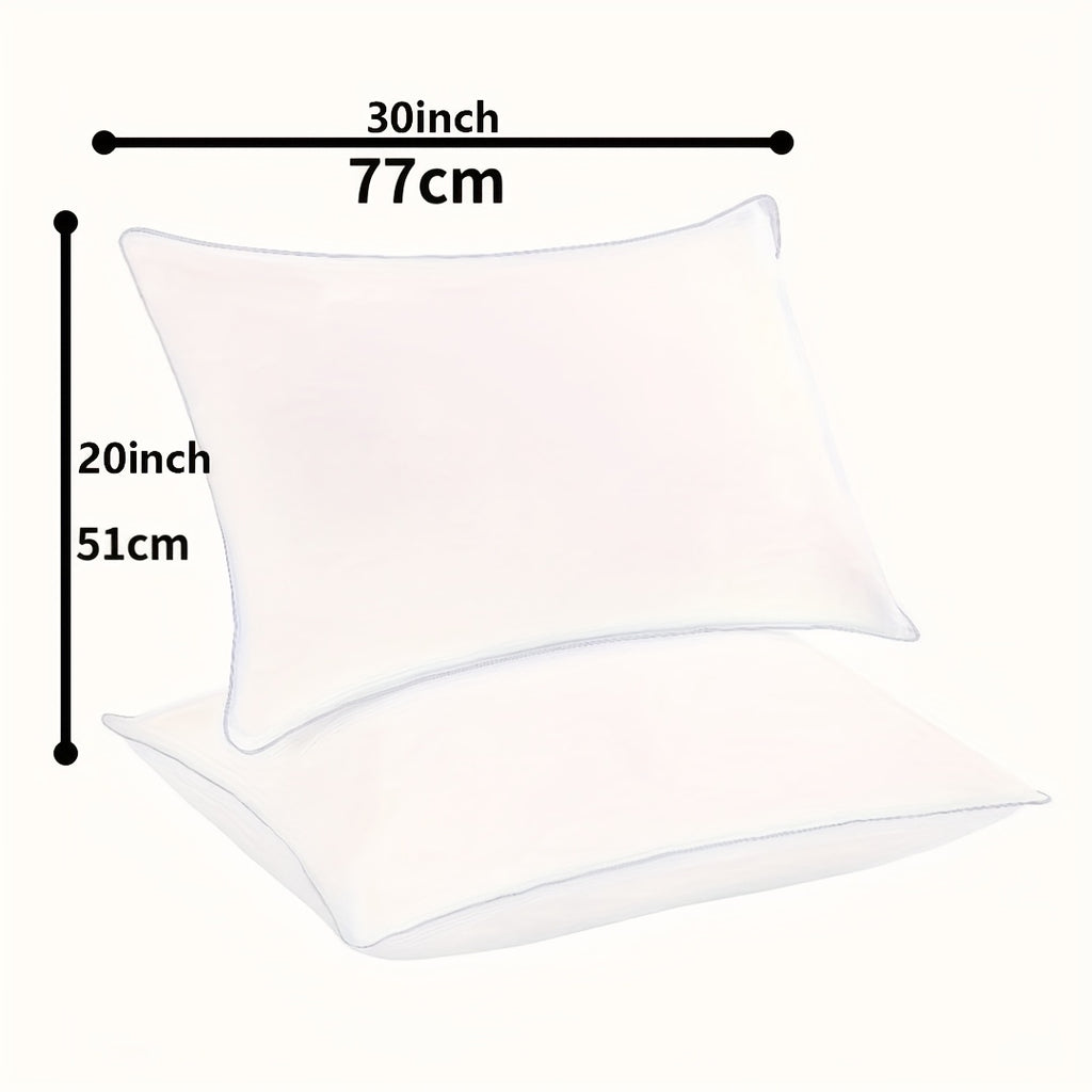 Bed Pillows for Sleeping-Queen Size Pillows Set of 2/ 4, Cooling Hotel Quality with Premium Soft Down Alternative Pillow for Neck Relief for Back, Stomach or Side Sleepers, Breathable, 20x30in