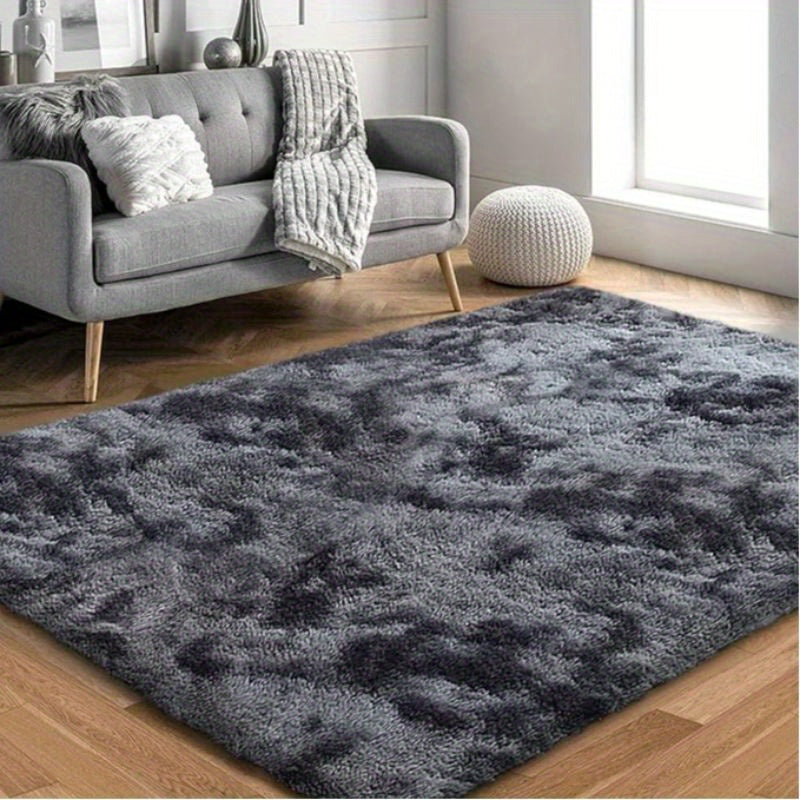Extra Large Shaggy Rug Suitable for Living Room & Bedroom - Soft with PVC Backing, Machine Washable Anti-Slip Floor Mat, Modern Fluffy Floor Suitable for Christmas, for Decor, Use, Large Rectangular