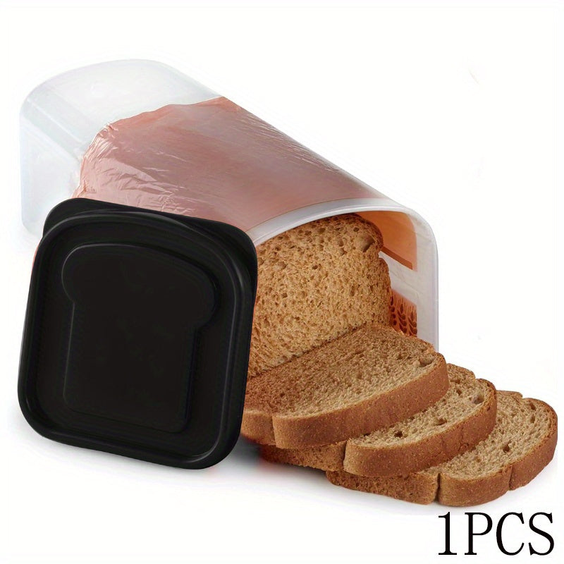 Bread Storage Container: A Fresh Toast Keeper with a Leak-Proof Lid, Spacious And Stackable Design, Portable And Reusable Food Storage Box, Ideal for Kitchen Organization And Suitable for Camping