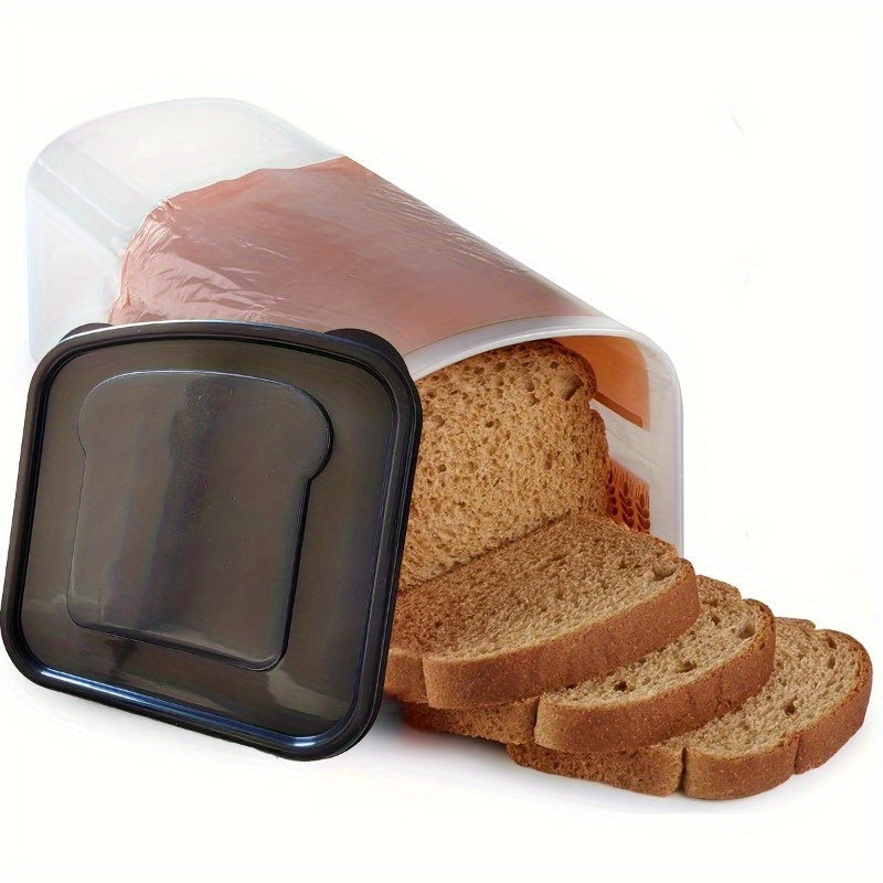 Bread Storage Container: A Fresh Toast Keeper with a Leak-Proof Lid, Spacious And Stackable Design, Portable And Reusable Food Storage Box, Ideal for Kitchen Organization And Suitable for Camping