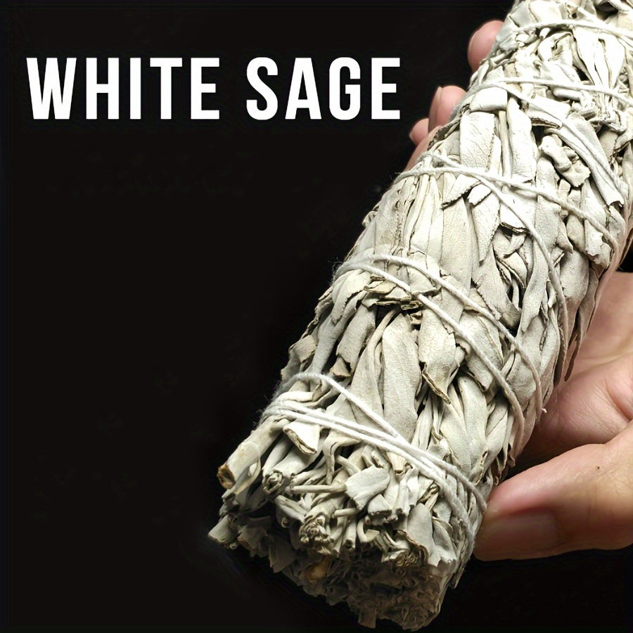 Sage Aromatherapy Cleansing Kit, Contains White Sage, Cedarwood, Dragon's Blood Sage, Eucalyptus And Lavender Incense Sticks, Combination Gift Set for Spiritual Aromatherapy Energy Cleansing, Meet Different Needs, Best for Christmas, Perfect for Thanksgiv