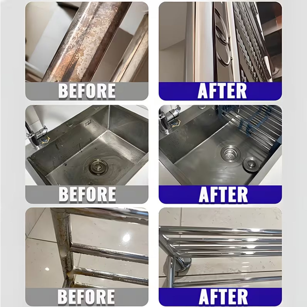 Professional-Grade Metal Polishing Compound- Multi-Purpose Metal Restoration Cream for Kitchen Appliances, Ovens, Range Hoods,, and Polishing Applications. Polishing Compound, Professional Formula, Smooth Surface Polishing