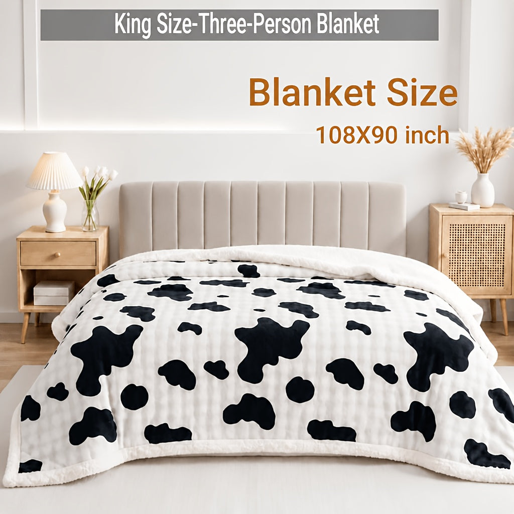 Heavyweight Bed Blanket, High Quality Luxury Fall Blankets, Machine Washable King Size Blanket, Gravity Blanket For Sofa Cover, Blanket For Sofa, Dormitory And Bedroom Cozy Bedding, Fall Room And Bedroom Decor, Halloween Gifts