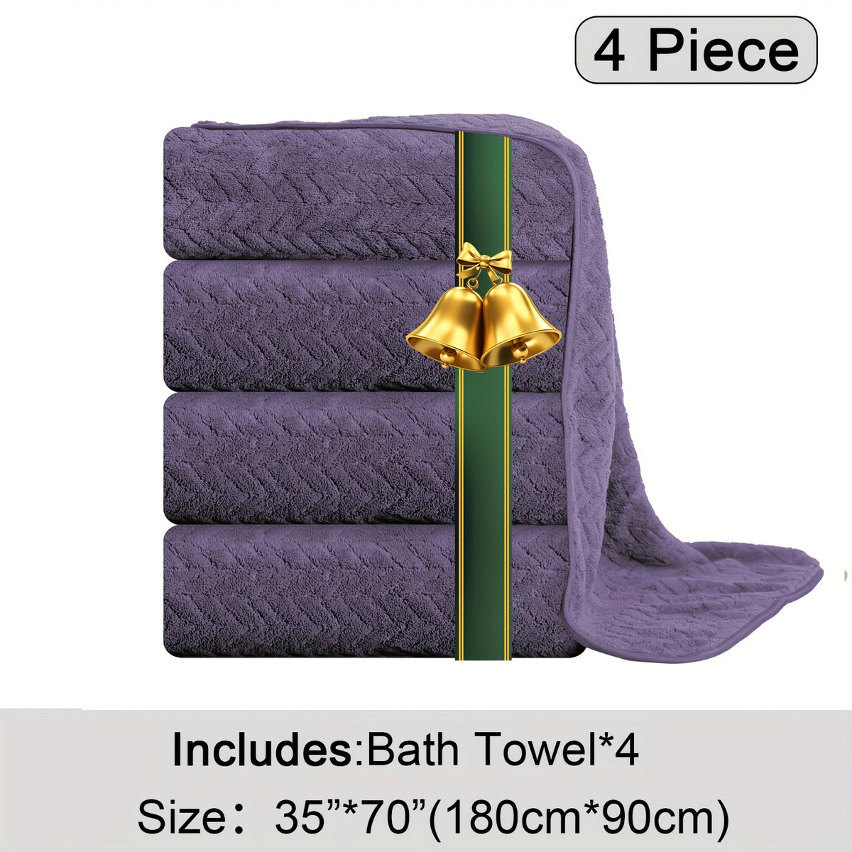 Oversized Bath Towels Set, Extra Large Towel Microfiber Soft XL Bath Sheet Super Absorbent Bathroom Towels Set Quick Dry Plus Size Shower Towels for Family Hotel, Wash Cloths