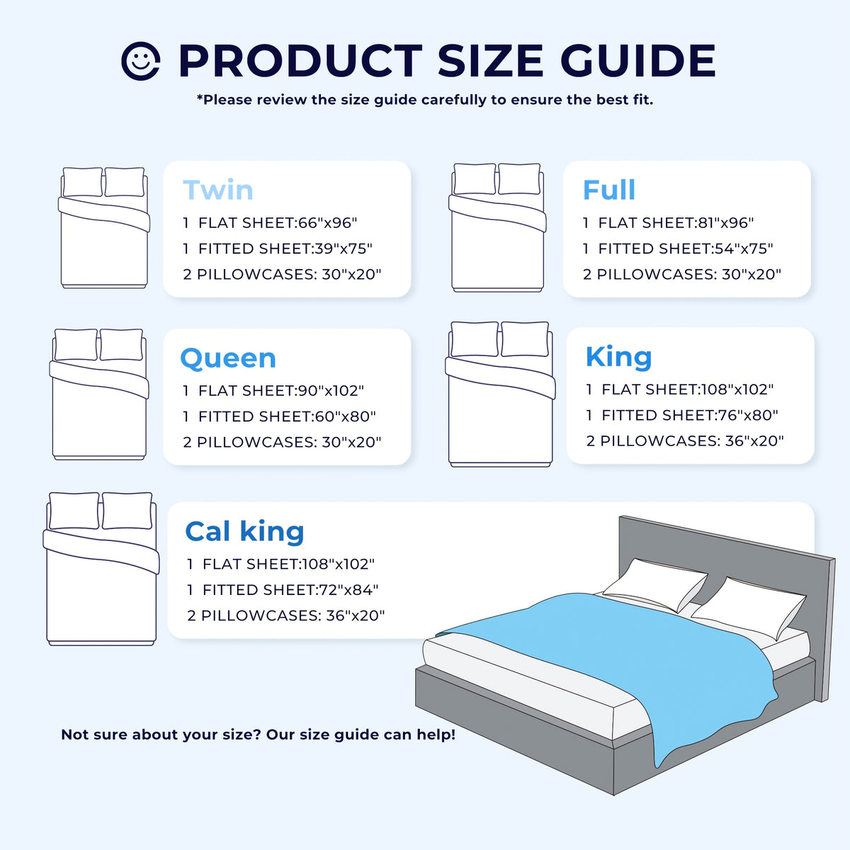 4-Piece Luxury Cooling Sheet Set - Breathable And Cooling Sheets - Hotel Luxury Sheet Set - Easy to Install And Secure - Soft, Wrinkle-Resistant Comfortable Sheets - Extra Deep Pocket Sheet Set - 4-Piece Set, Color Random