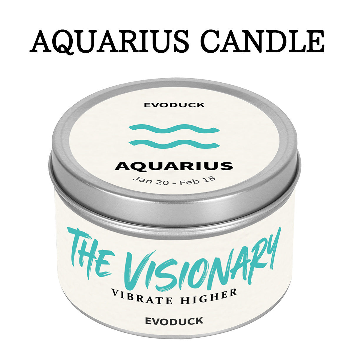 EVODUCK Scorpio Zodiac Candle with Hidden Pendant And Real Crystal Inside - Intense Scented Soy Wax for Late Night Reading Ambiance - Cool Valentine'S Day Birthday Present for Girlfriend Wife Women Lover - Spiritual Mystery Home Fragrance Gift