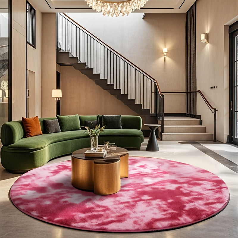 1pc Of Ultra Soft And Thick Fluffy Living Room Carpet, Non Slip, Soft, Comfortable, Fashionable, High-end, Available In Various Sizes And Colors. The Carpet Can Be Used for Bedroom, Dining Room, Living Room, And Office Decoration, Home Decoration