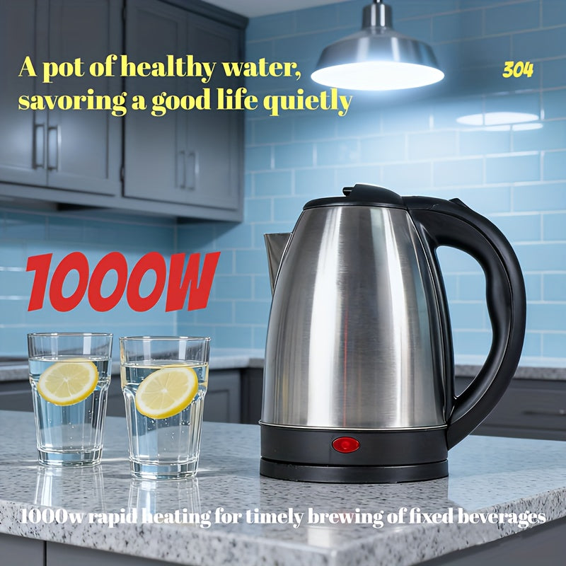 67.63oz Large Capacity Stainless Steel Water Kettle for Family and Gatherings, No Refills Needed. Seamless Design, Safe, Odor-Free, Ideal for Kitchen Use