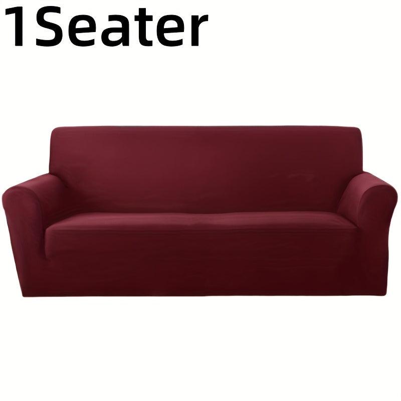 Elastic Non-Slip Sofa Cover ( Pillowcases Excluded) - Cat Scratch Resistant, Breathable Fabric, Versatile Fit for Living Room/Bedroom/Office Decor - Easy Care Material
