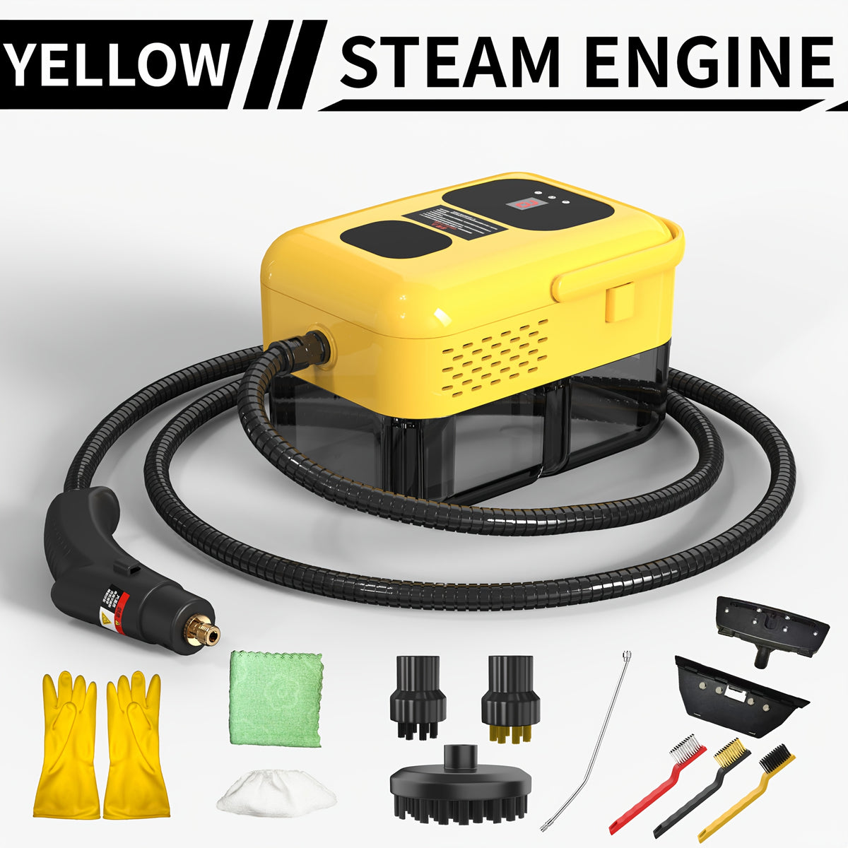 High-pressure Steam Cleaner, Handheld Steam Cleaner for Household Use, Suitable for Kitchen Grease, Sofas, Small Air Conditioners, and Washing Machines