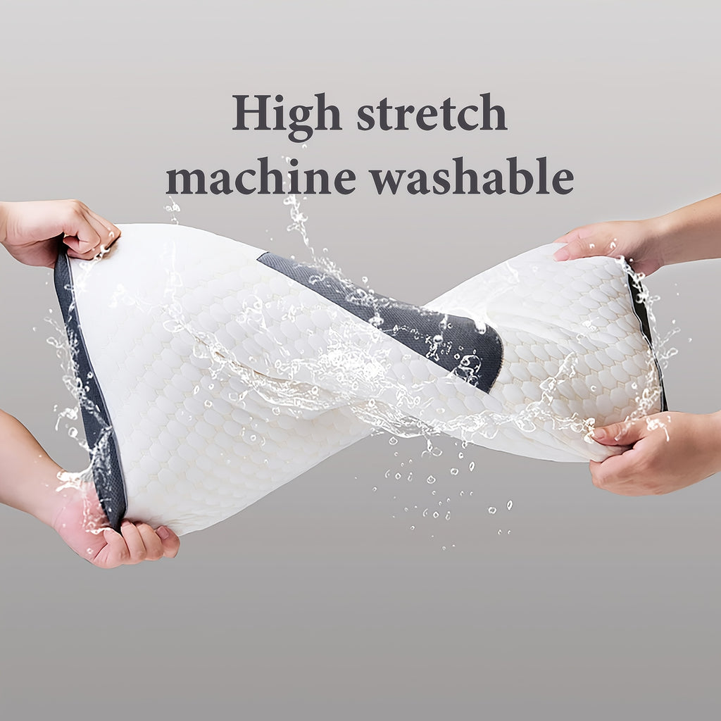 2pcs Buy 1 Get 1 Free Soft Massage Neck Pillows - Adjustable Ergonomic Orthopedic Cervical Support Pillow Suitable for Sleeping, Machine Washable Removable Cover & High-Quality Core, for - & Spinal