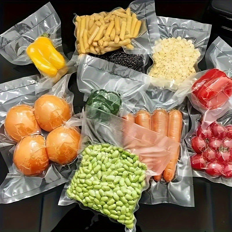 6 Count Food Vacuum Sealer Bags Multipack Self-Cut, 3 Rolls 11"X 20'+ 3 Rolls 8"X 20' | 6 Pack, Thick Embossed Roll Bags for Dry/Moist Airtight Food Storage, Meal Prep And Sous Vide, Commercial Grade Heavy Duty Seal Food Vac Bags