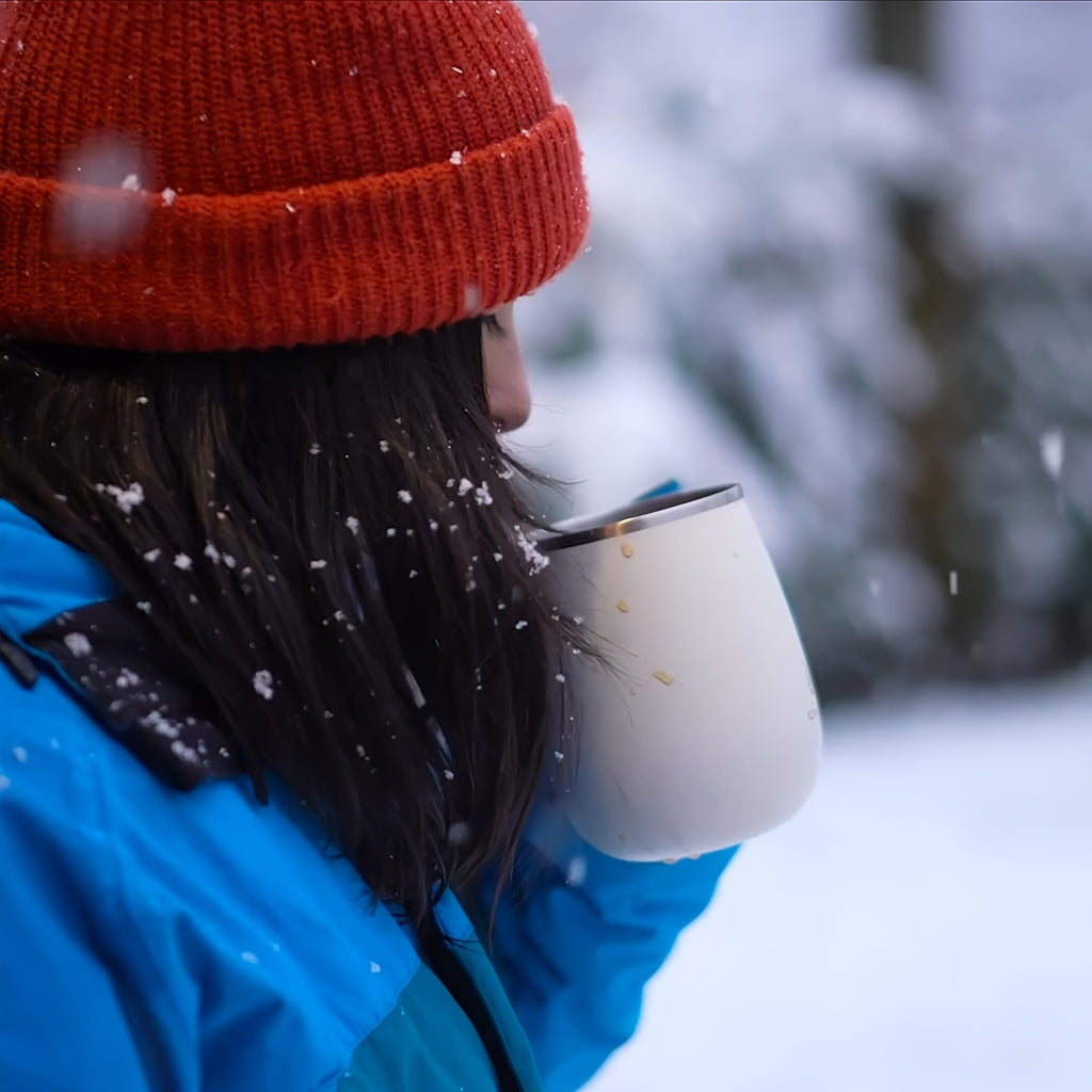 Insulated Double-Wall Mug for Both Hot And Cold Beverages - 16.91Oz Stainless Steel Vacuum-Sealed Coffee Cup with Cover - Perfect Present for Home, Outdoor Adventures, Camping, Birthdays, And Holidays (Thanksgiving, Christmas), Halloween