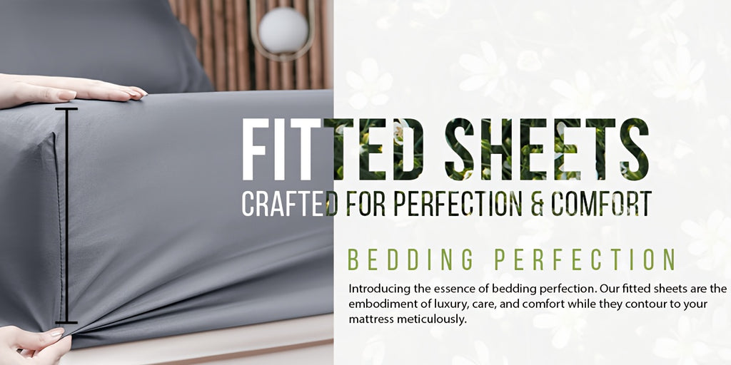 Extra Deep Pocket 10%Bamboo Fiber Bed Sheet Set - Breathable Bed Sheet - Luxury Hotel Bed Sheet Set - Soft, Wrinkle-Resistant, And Comfortable - Easily Fits Extra Deep Mattresses. Includes Pillowcases, Flat Sheet, And Fitted Sheet