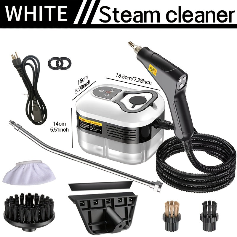 Household High Pressure Steam Cleaner, Steam Cleaner Handheld, High Temperature Carpet Cleaner, Handle Gear Switch Adjustment, LCD Display, 40.58oz Water Tank Capacity, Suitable for Kitchen Fumes, Sofas, Easter Gifts,